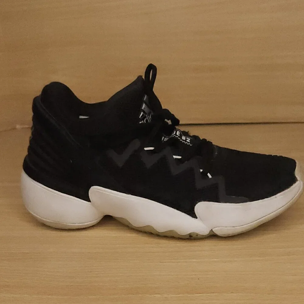 Adidas D.O.N. Issue #2 Kids Black Athletic Shoes 4